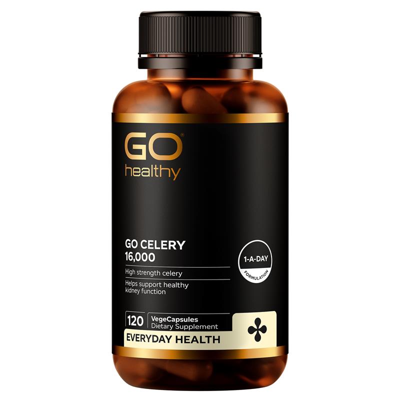 GO Healthy Celery 16,000mg 120 VegeCapsules