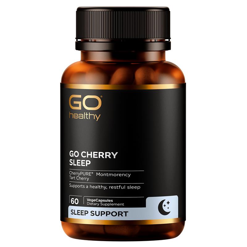 GO Healthy Cherry Sleep 60 VegeCapsules