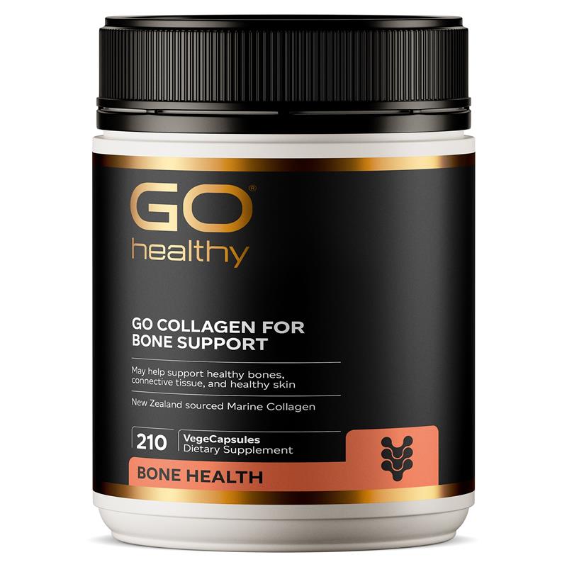 GO Healthy Collagen For Bone Support 210 VegeCapsules