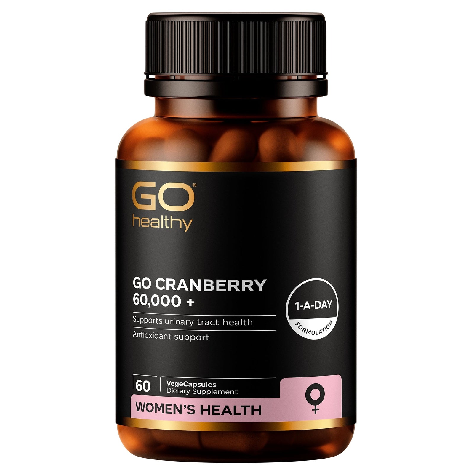 GO Healthy Cranberry 60,000+ 60 VegeCapsules
