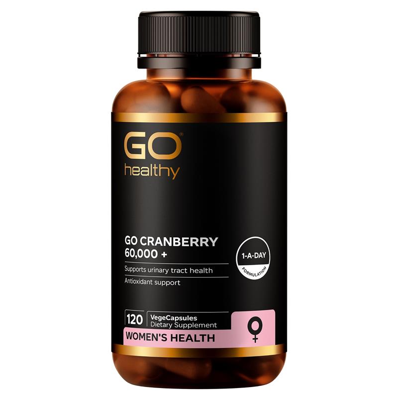 GO Healthy Cranberry 60,000+ 120 VegeCapsules