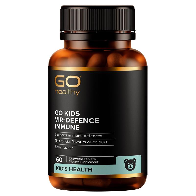 GO Healthy Kids Vir-Defence Immune 60 Chewable Tablets