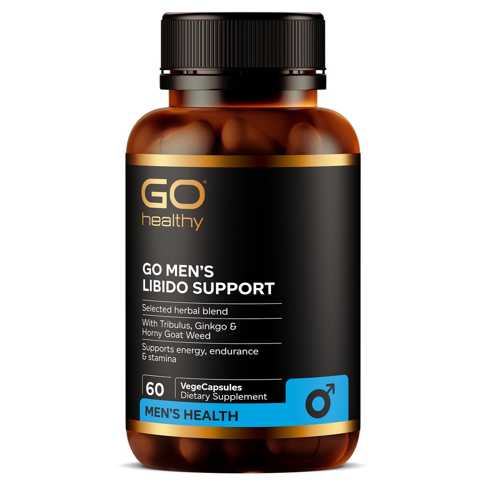 GO Healthy Men's Libido Support 60 VegeCapsules