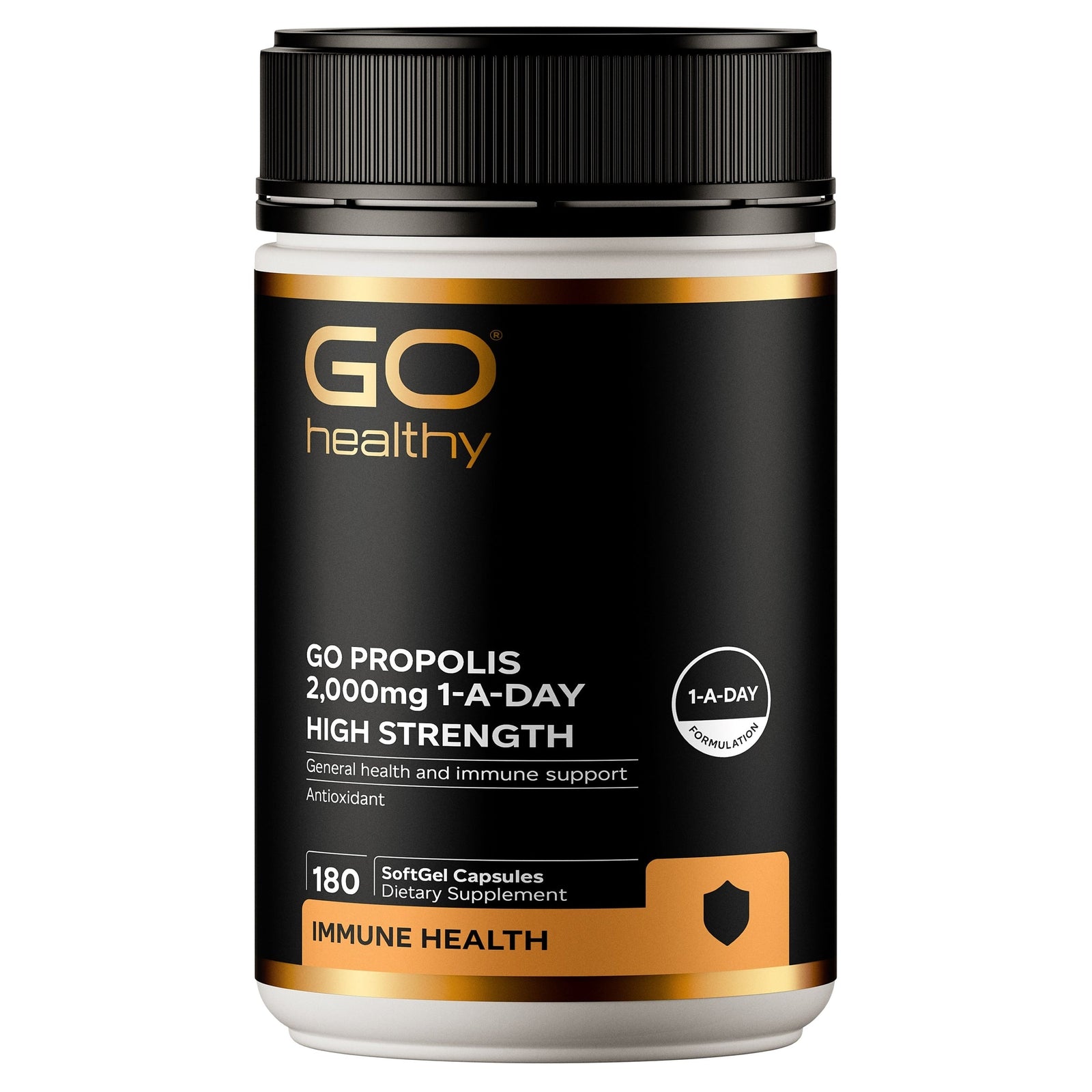 GO Healthy Propolis 2,000mg 180 Capsules