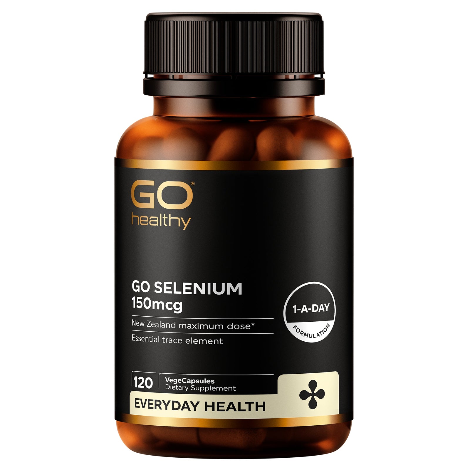 GO Healthy Selenium 150mcg 120 VegeCapsules