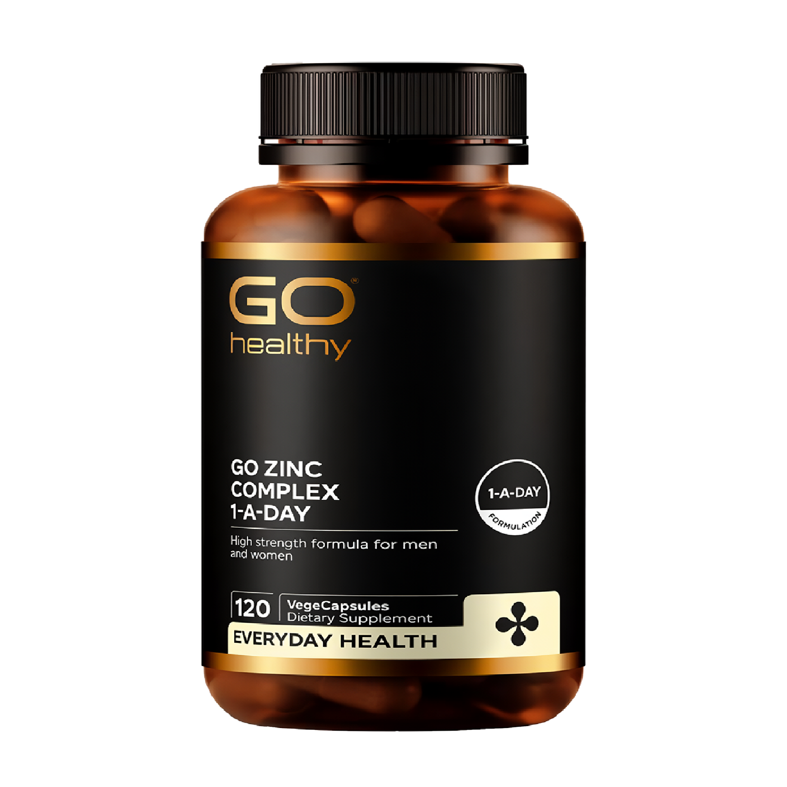 GO Healthy Zinc Complex 1-A-Day 120 Vege Capsules