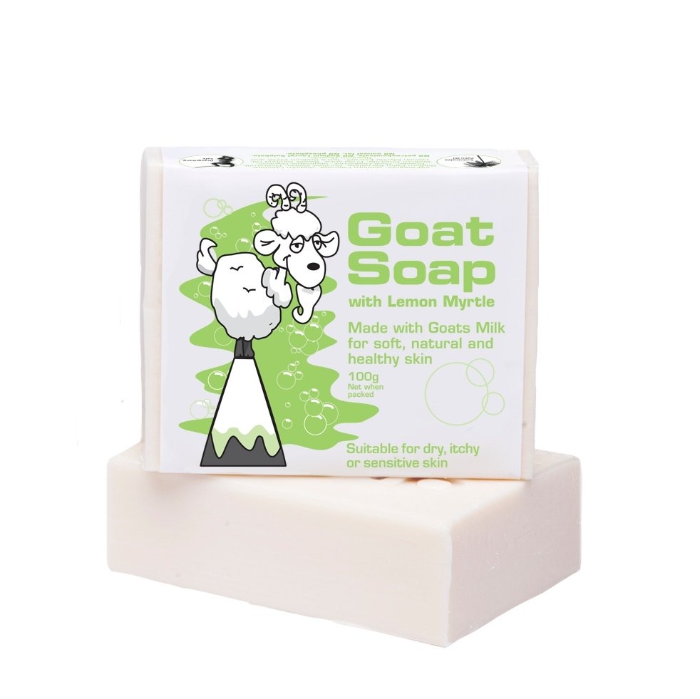 Goat Soap With Lemon Myrtle 100g