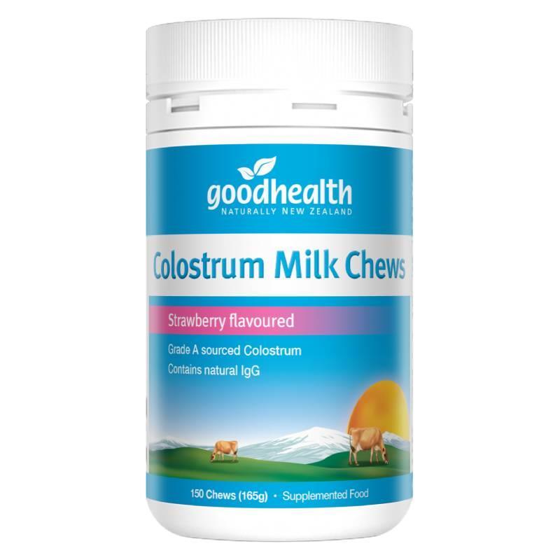 Good Health Colostrum Chewable Strawberry 150 Tablets