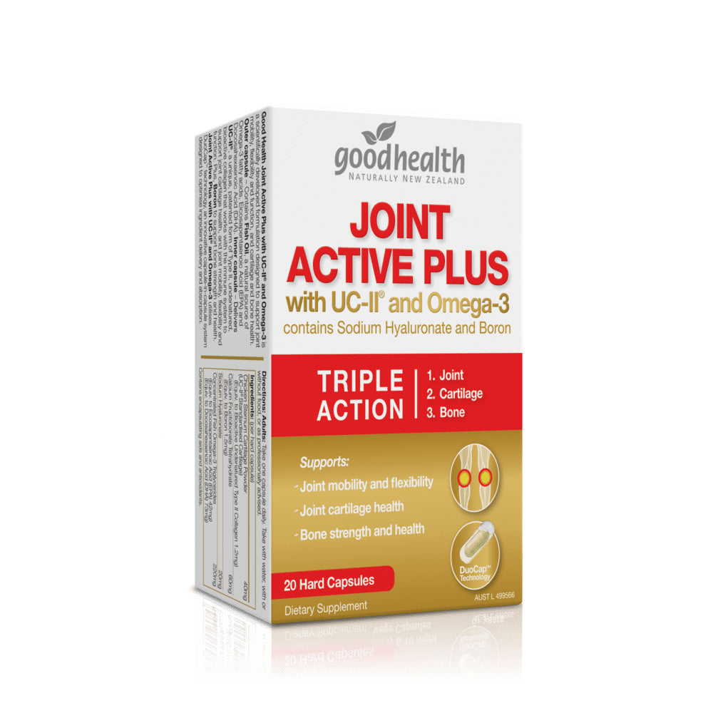 Good Health Joint Active Plus With UC-II & Omega-3 20 Capsules