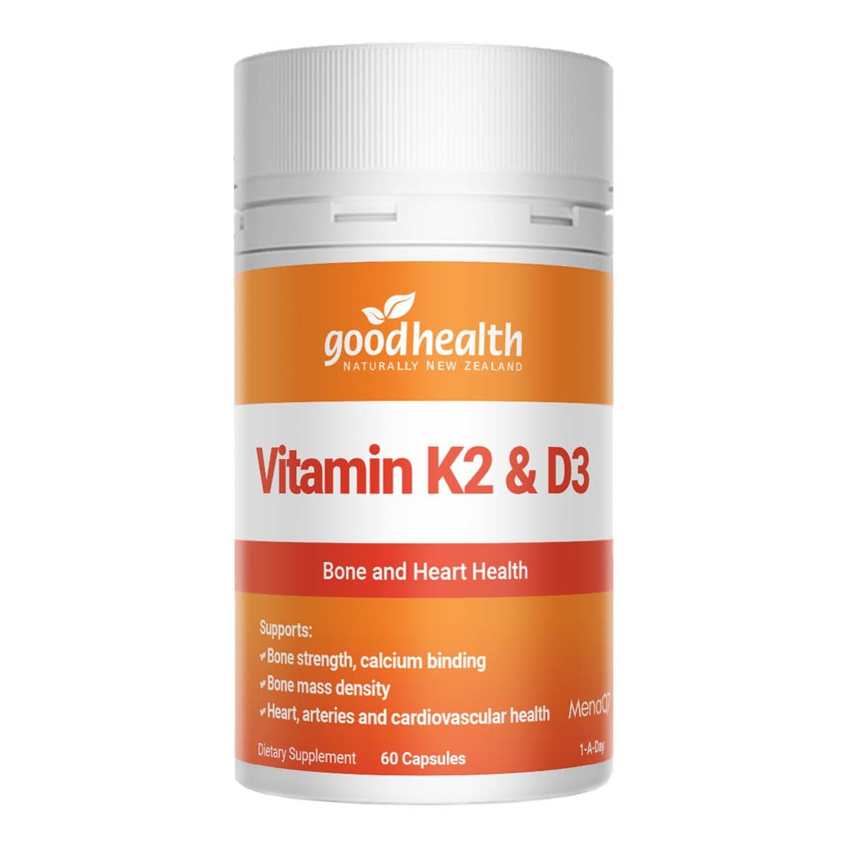 Good Health Vitamin K2 & D3 60 Capsules