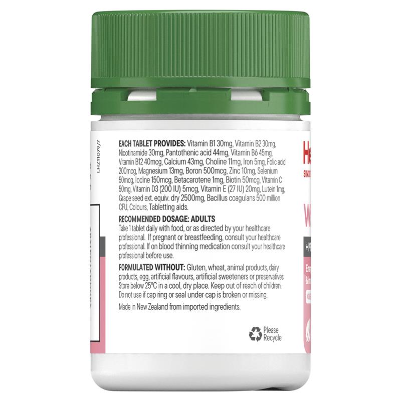Healtheries 50+ Women's Multi + Probiotics One-A-Day 60 Tablets