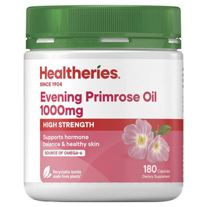 Healtheries Evening Primrose Oil 1,000mg 180 Capsules