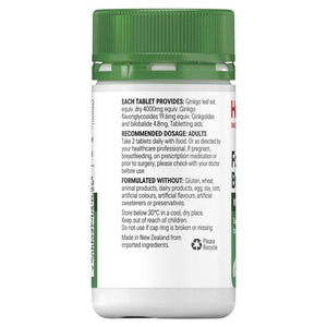 Healtheries Focus & Brain Power With Ginkgo 30 Tablets