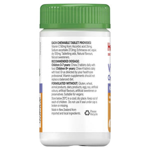 Healtheries For Kids Vitamin C + Echinacea 60 Tablets