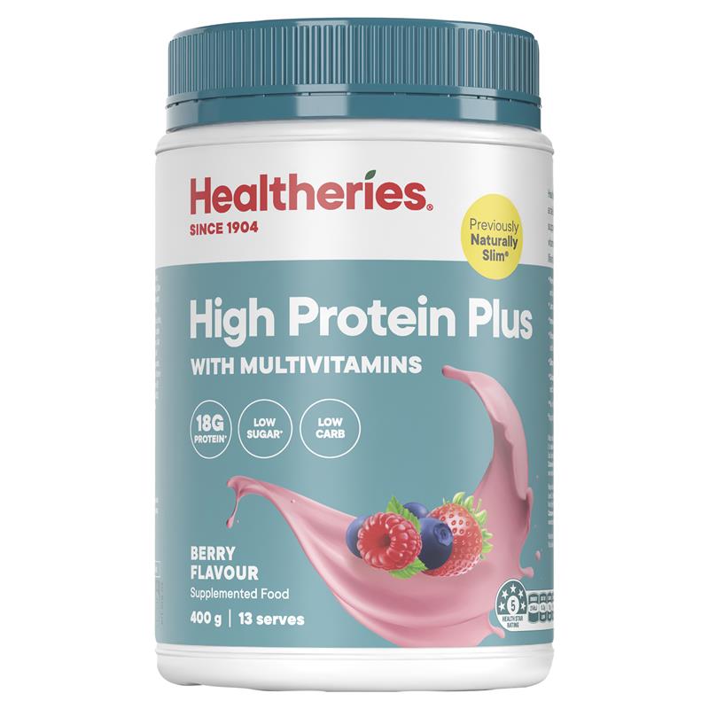 Healtheries High Protein Plus Berry 400g