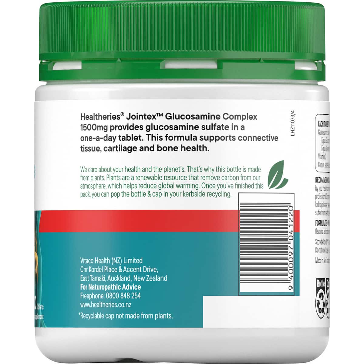 Healtheries Jointex Glucosamine Complex 1,500mg 200 Tablets