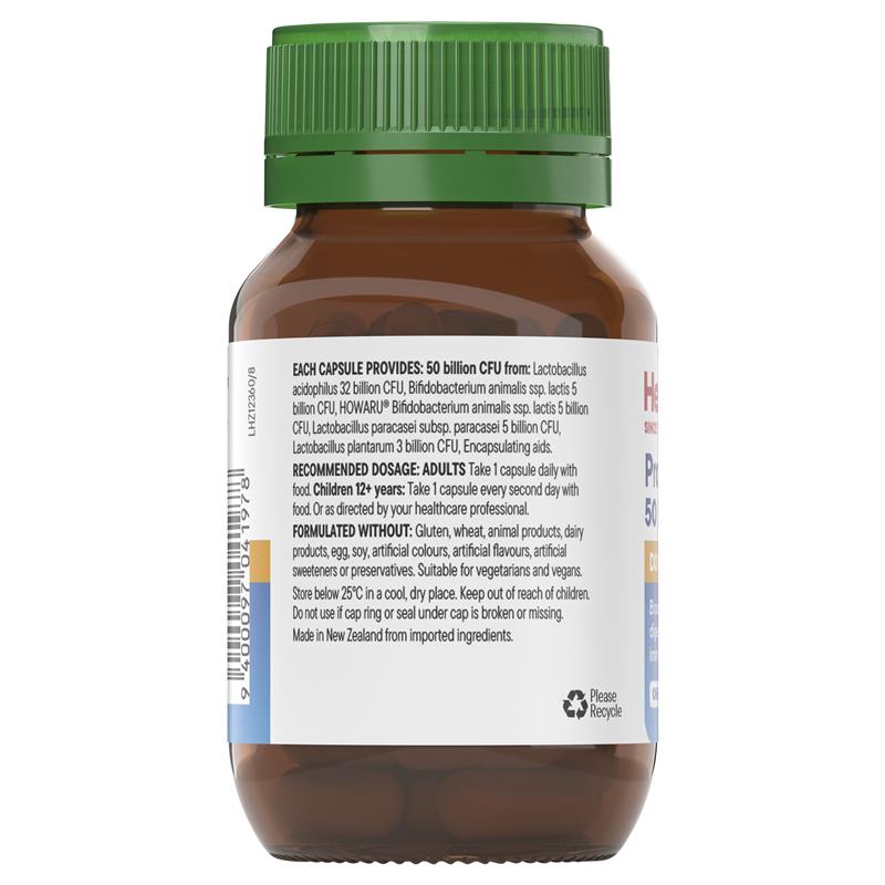 Healtheries Probiotic 50 Billion 30 Capsules