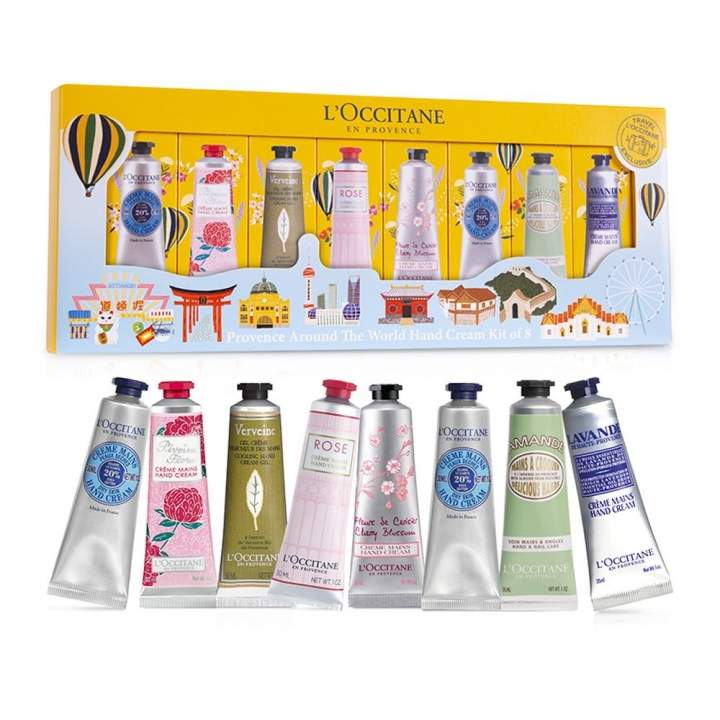 L'Occitane Hand Cream Collection (8pcs) 30ml Christmas gift