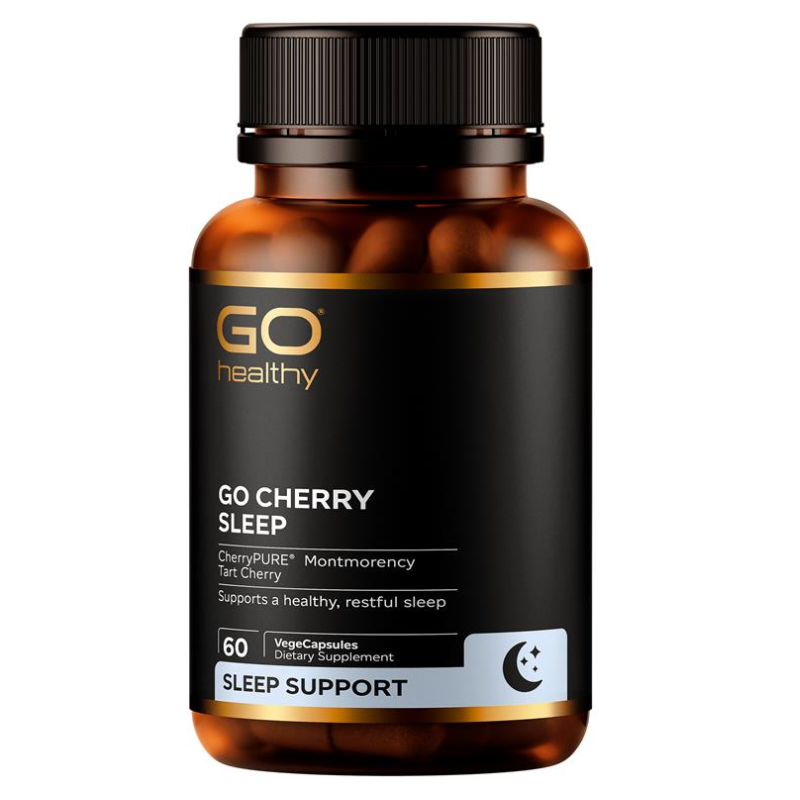 GO Healthy Cherry Sleep 60 VegeCapsules