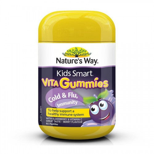 Nature's Way Kids Smart Vita Gummies Immunity 60 Pastilles