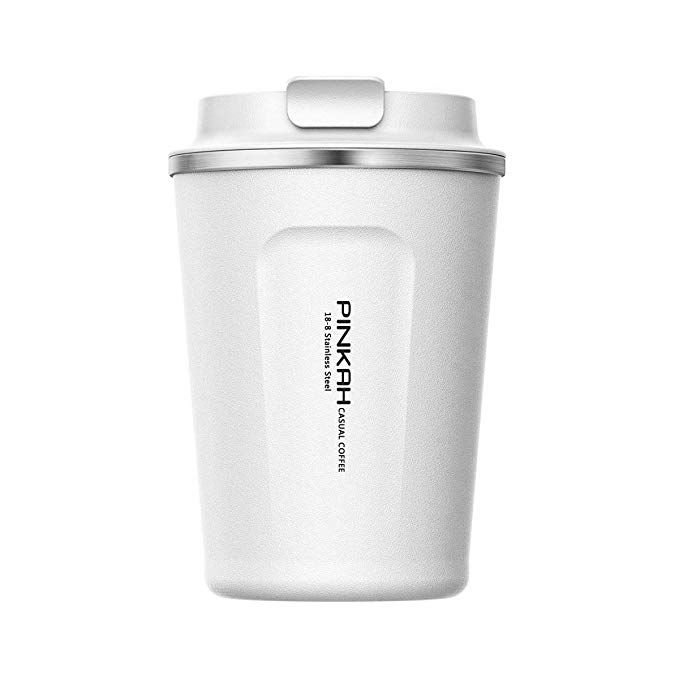 Clearance- PINKAH Vacuum Coffee Mugs 380ml POST2U - Main Image
