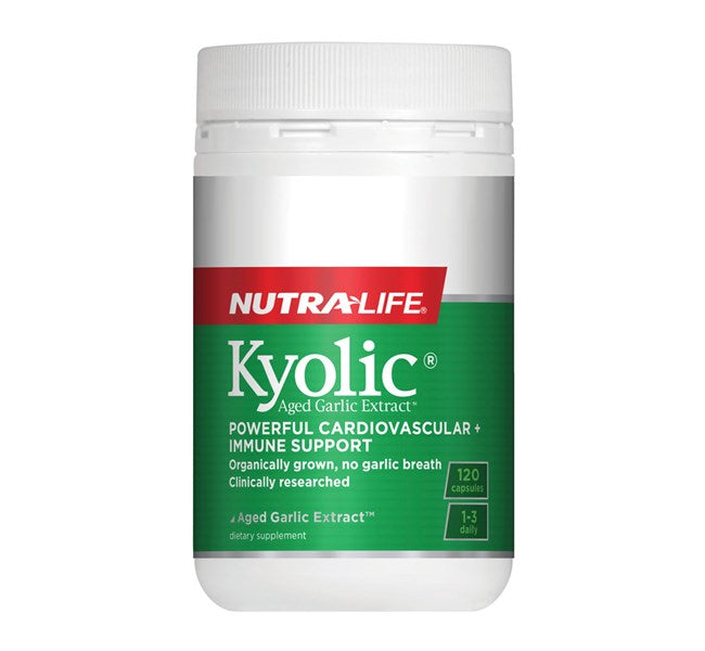Nutralife-Kyolic Aged Garlic Extract High Potency Formula 120 Capsules