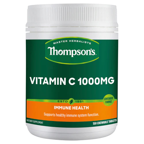 Thompsons Vitamin C 1000mg 150 Chewable Tablets