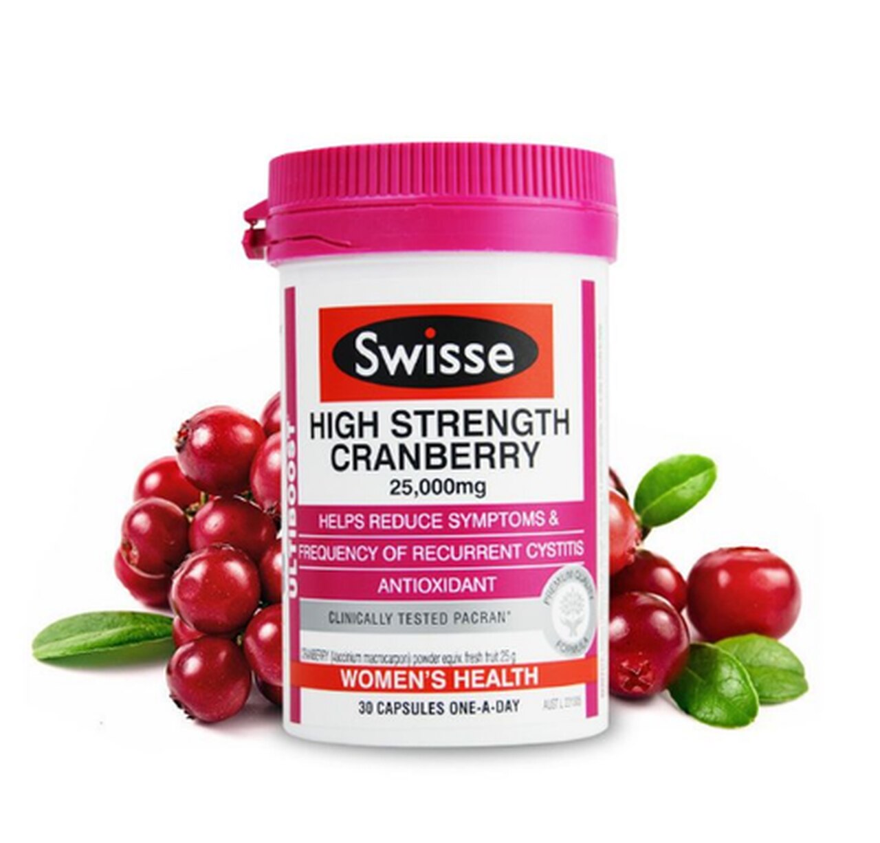 Swisse High Strength Cranberry 30 Caps