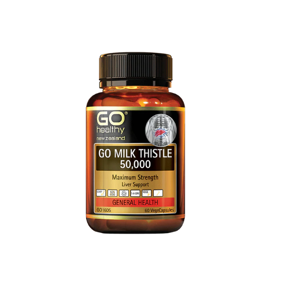 GO Healthy Milk Thistle 50000mg 60s