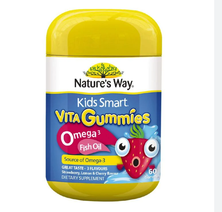 Nature's Way Kids' Smart Gummies Omega 3 Fish Oil 60s