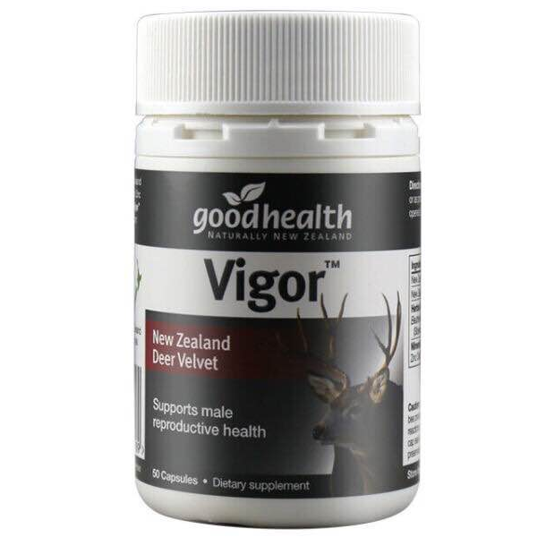 Good Health Vigor Deer Velvet 200mg 50 Capsules