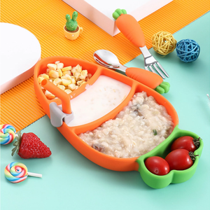 Silicone Baby Plate Set (5PCS)