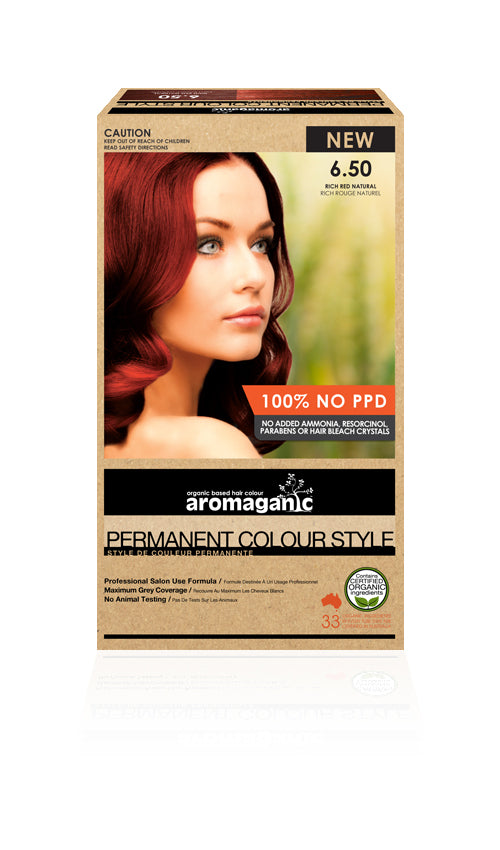 Aromaganic Organic-based Natural Hair Colouring 100g