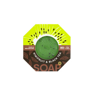 Parrs KiwiFruit & Black Tea Soap 98% Natural 115g