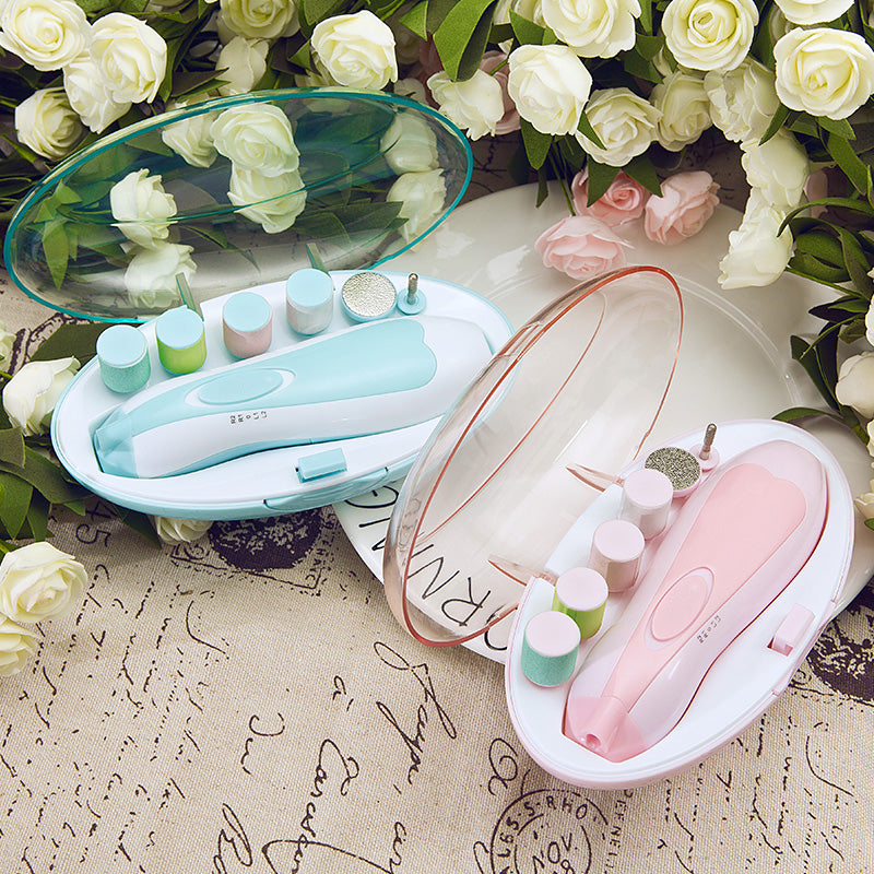 -Clearance- KUBY (New version) Baby Electric Nail Trimmer Baby Nail Cutter |Clippers with LED Light