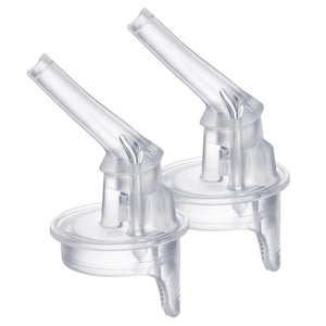 b.box Tritan Drink Bottle Replacement Straw Tops, 2 Pack