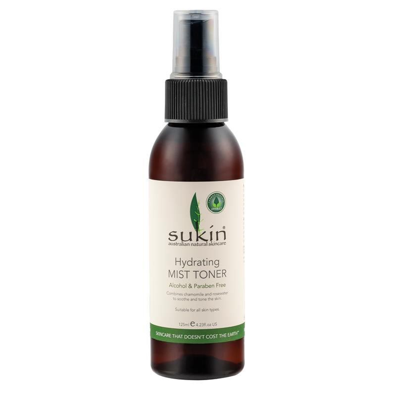 Sukin Hydrating Mist Toner - 125mL