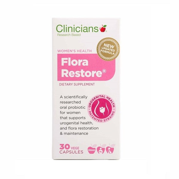 Clinicians Flora Restore 30 Caps