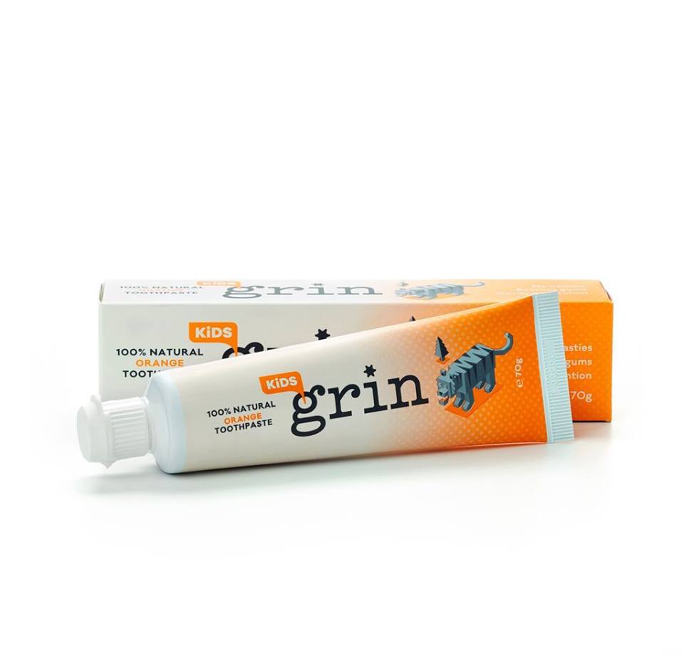 Kids 100% Natural Orange Toothpaste 70g