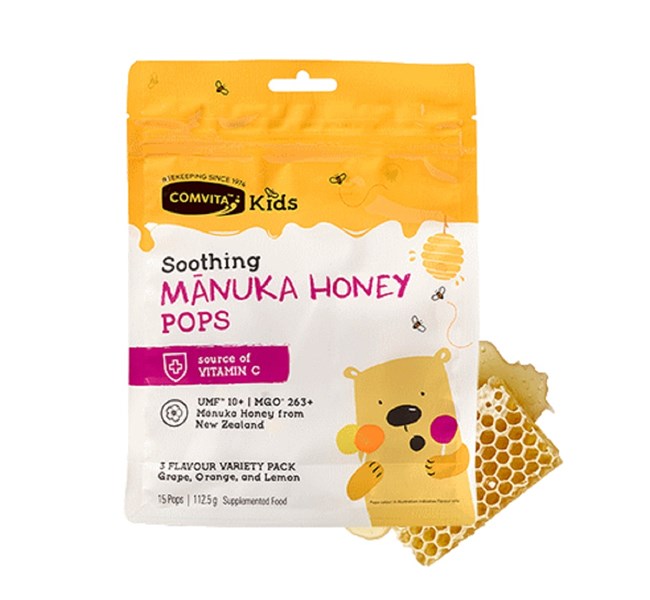 Comvita Children Lemon and Honey Lollipops 15s