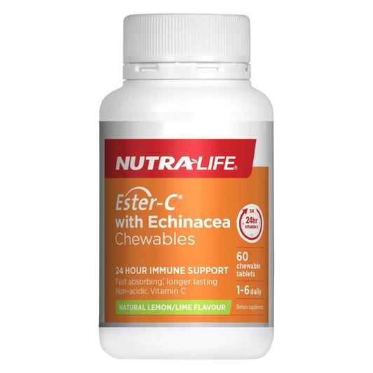 Nutra-Life Ester C & Echinacea Chewables 60 chewable tablets