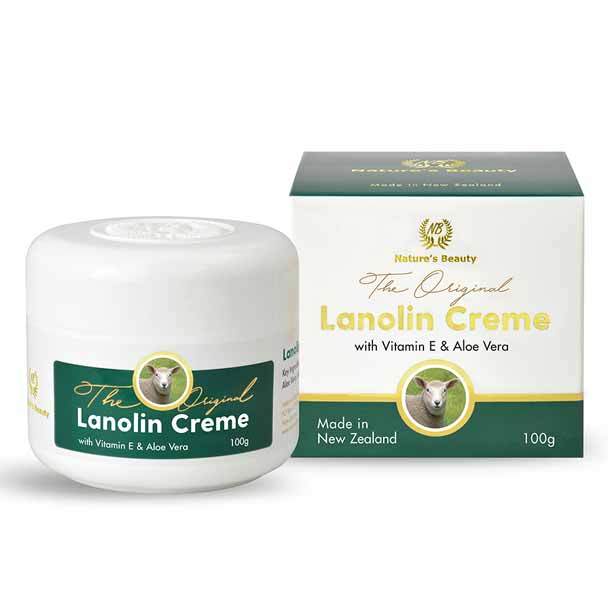 Nature's Beauty Lanolin Creme with Vitamin E & Aloe Vera 100g