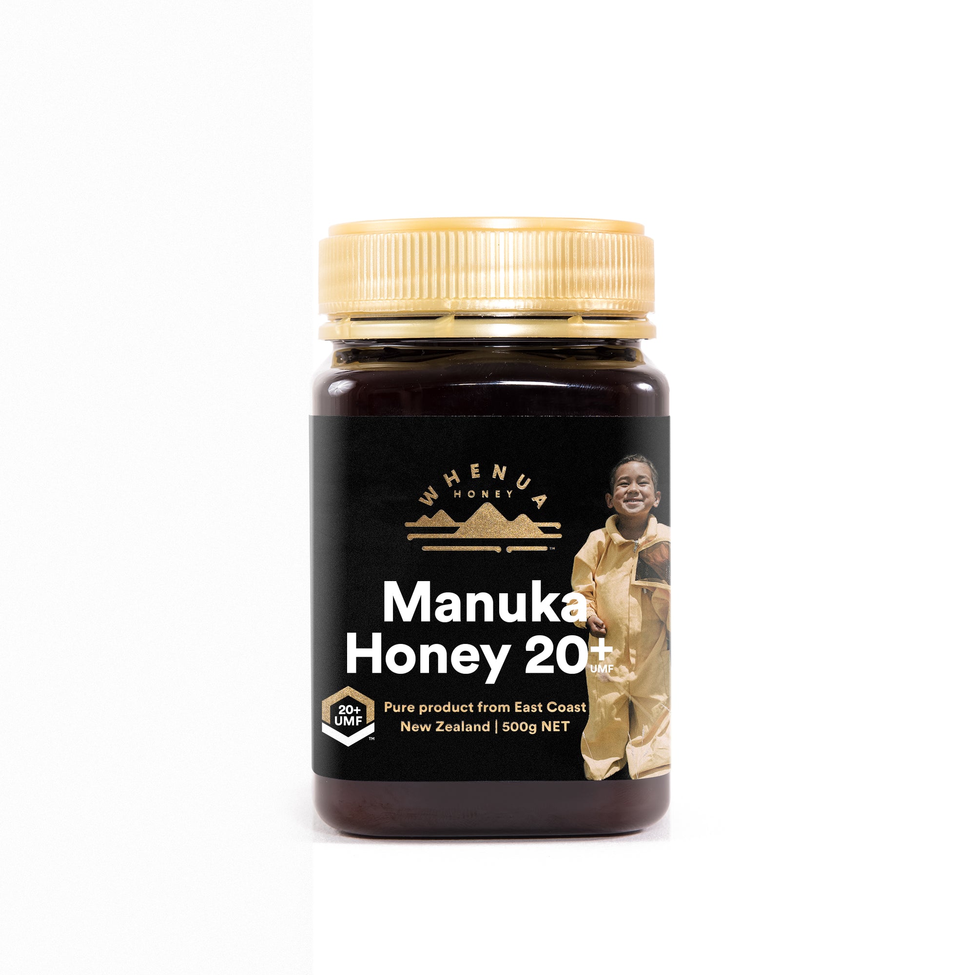 Whenua Honey Manuka Honey 20+ UMF™ 500g
