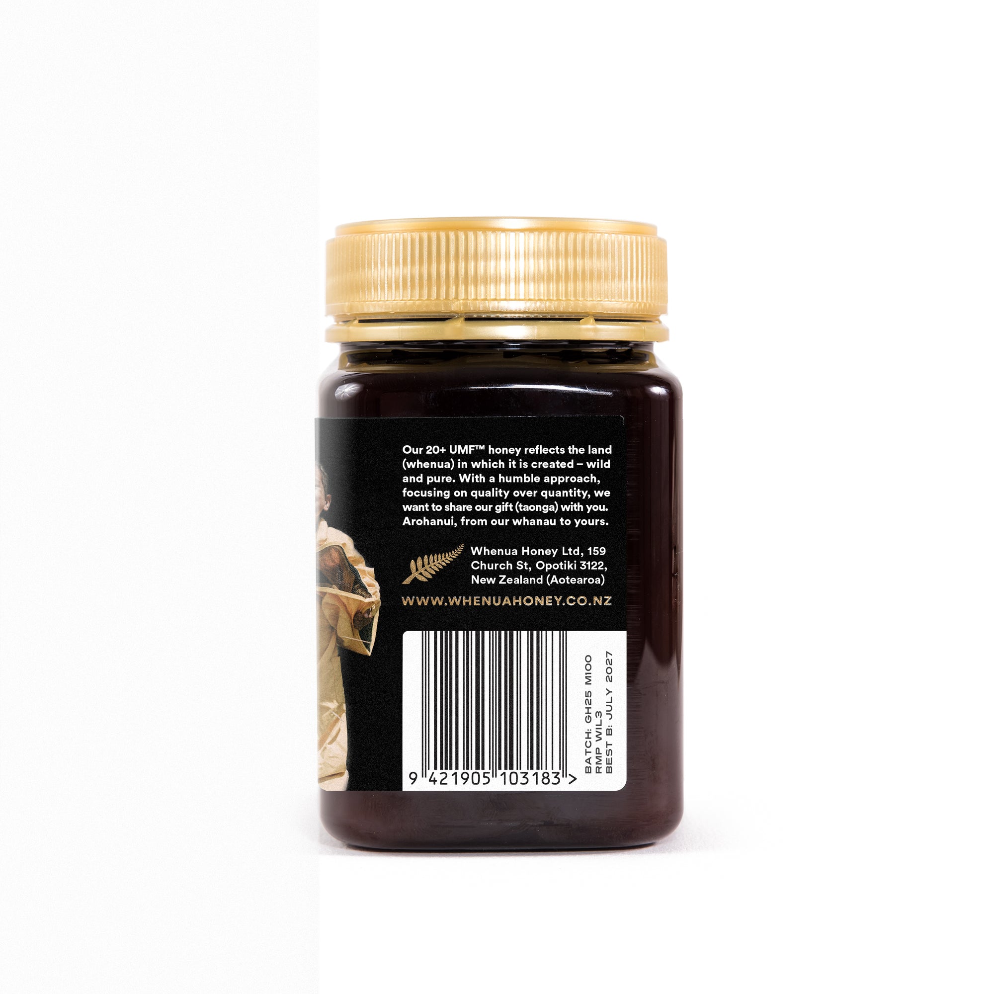 Whenua Honey Manuka Honey 20+ UMF™ 500g