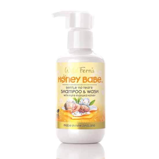 Parrs Wild Ferns Honey Babe Shampoo & Wash Gentle ‘No Tears' 140ml