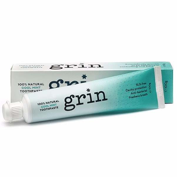 GRIN Natural Toothpaste Cool Mint 100g
