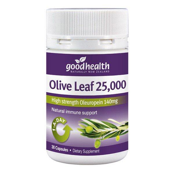 Good Health Olive Leaf 25000 30 Capsules