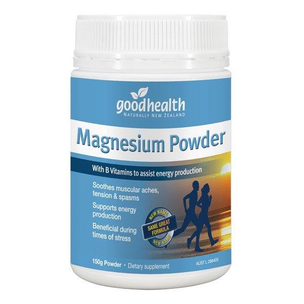 Good health Magnesium Powder 150g Expiry Date 10/22