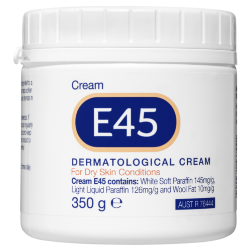 E45 Moisturising Cream for Dry Skin & Eczema - 350g