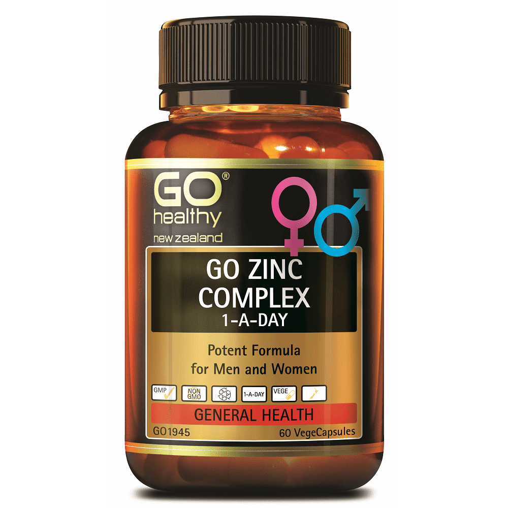 GO Healthy GO Zinc Complex 1-A-DAY 120c